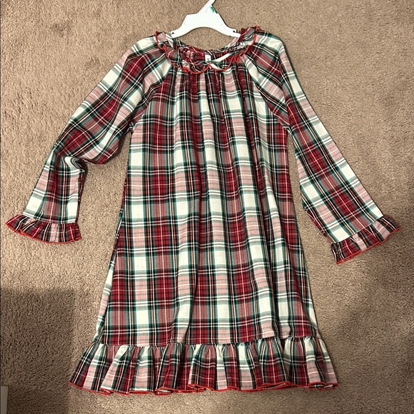 Sweet Dreams Red and Green Plaid Nightgown - Picture 1 of 1